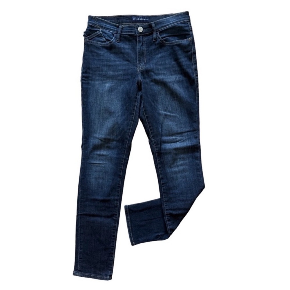 ROCK & REPUBLIC 👖 Women’s Berlin Mid-Rise Ankle Skinny Jeans • Size 12